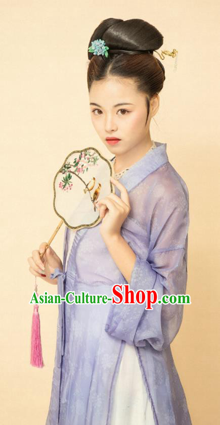 Chinese Ancient Song Dynasty Women Replica Costumes Complete Set