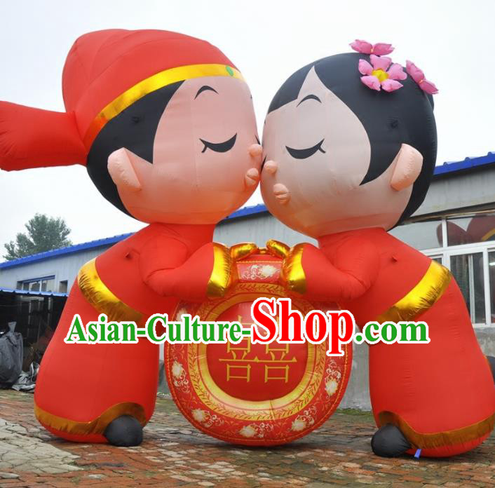 Large Chinese Wedding Inflatable Archway Product Models New Year Inflatable Arches