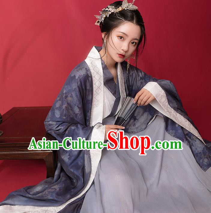 Chinese Ancient Hanfu Dress Traditional Ming Dynasty Princess Costumes for Women