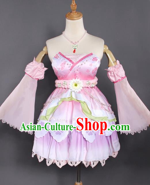 Anime Fire Emblem If Felicia Maid Lolita Dress Fancy Gothic Cosplay Costume  Custom Made Any Size 