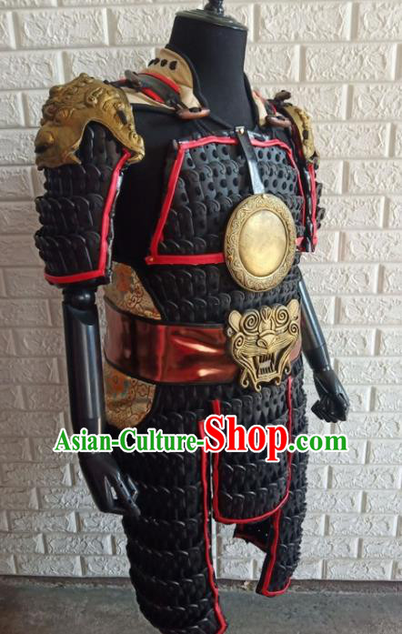 Chinese Handmade Traditional Body Armor Ancient General Costume for Men