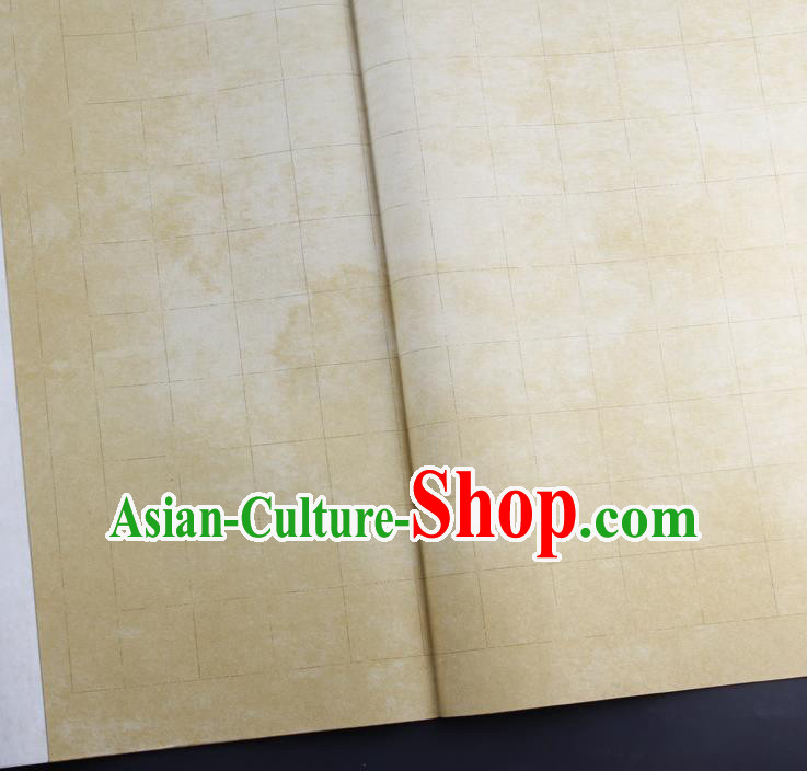 Traditional Chinese Classical Batik Calligraphy Paper Handmade Couplet Xuan Paper Craft