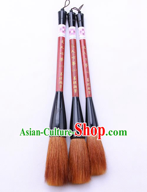Chinese Traditional Large Calligraphy Brush Pen The Four Treasures of Study Ink Painting Bamboo Writing Brushes