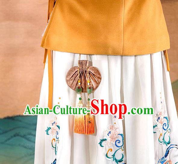 Chinese Classical Waist Accessories Ancient Princess Hanfu Tassel Sachet Pendant