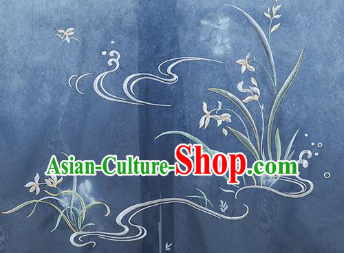 Chinese Ancient Taoist Priest Hanfu Apparels Traditional Costumes Ming Dynasty Scholar Embroidered Cloak and Robe for Men