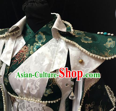 Custom Professional Cosplay Swordsman Costume China Ancient King Clothing