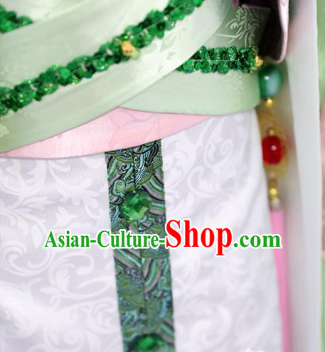 China Cosplay Princess Dress Custom Traditional Ancient Female Swordsman Costumes Li Jianshi Clothing