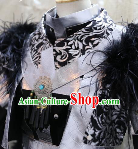 Cosplay Chivalrous Man Costumes Custom China Ancient Swordsman Clothing