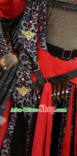 Cosplay Royal Lord Yuanxie Costumes Custom China Ancient Emperor Clothing with Cape