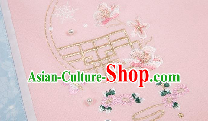 China Traditional Ancient Village Girl Costumes Song Dynasty Civilian Female Hanfu Clothing