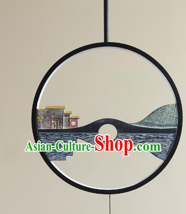 Traditional Chinese Hanging Lamp Handmade Ceiling Lantern Classical Lanterns Iron Art Lamp