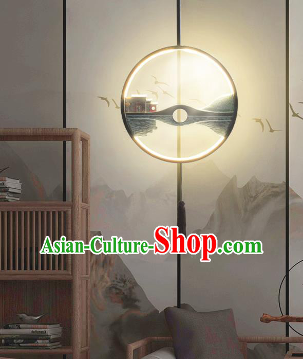 Traditional Chinese Hanging Lamp Handmade Ceiling Lantern Classical Lanterns Iron Art Lamp