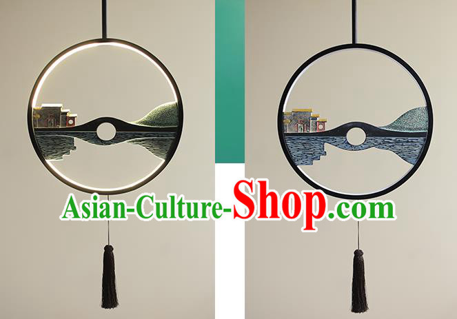 Traditional Chinese Hanging Lamp Handmade Ceiling Lantern Classical Lanterns Iron Art Lamp