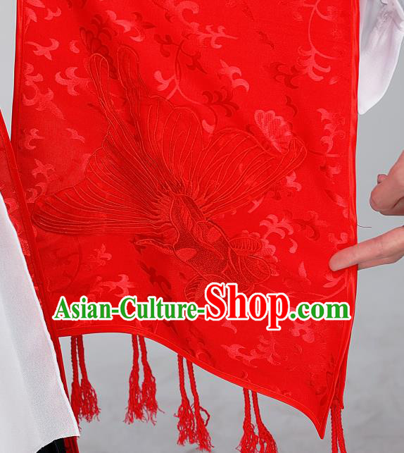 Cosplay Chinese Ming Dynasty Royal Prince Costumes Ancient Emperor Wedding Red Clothing
