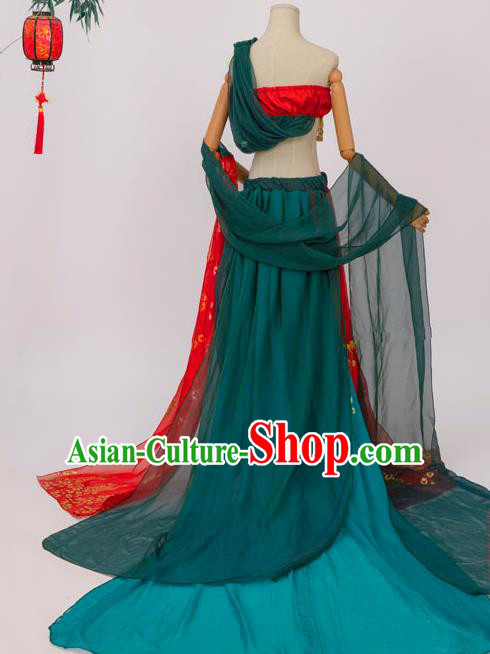 Chinese Tang Dynasty Palace Lady Costumes Ancient Flying Apsaras Hanfu Dress Classical Dance Apparels