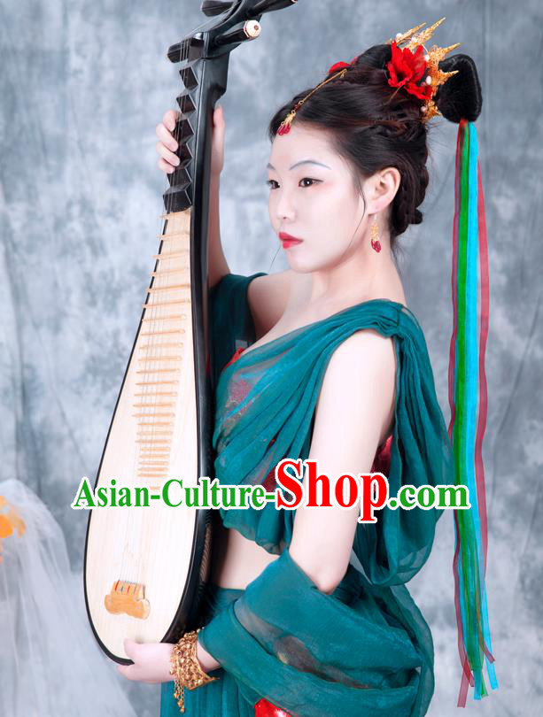 Chinese Tang Dynasty Palace Lady Costumes Ancient Flying Apsaras Hanfu Dress Classical Dance Apparels