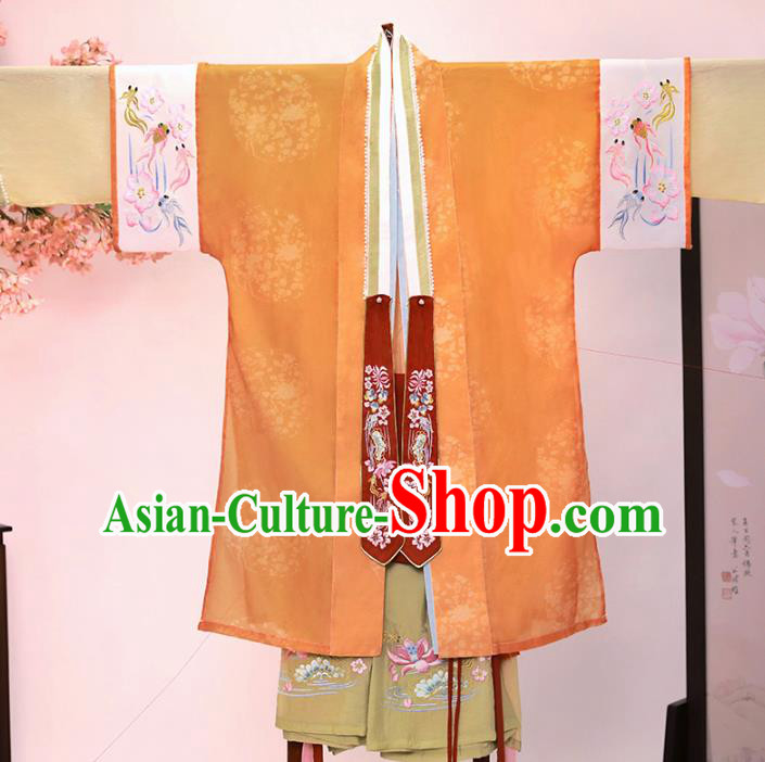 China Ancient Song Dynasty Princess Hanfu Dress Traditional Court Lady Historical Costumes