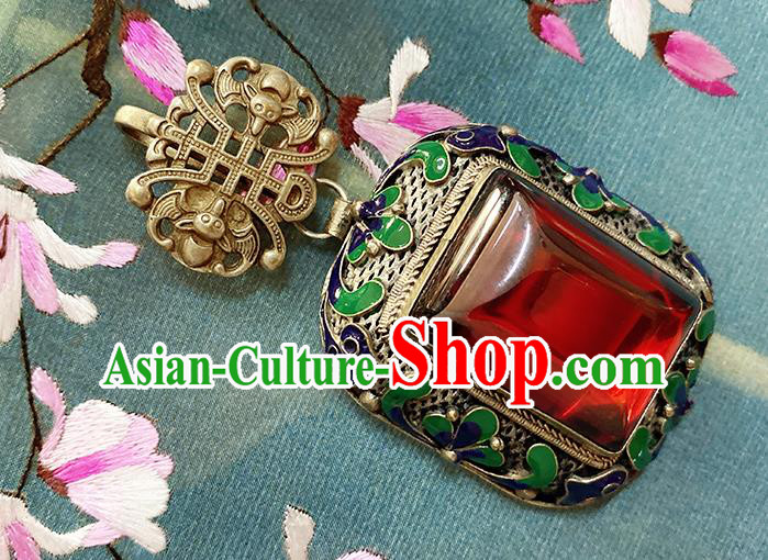 China Traditional Cheongsam Brooch Classical Pendant Accessories Collar Button