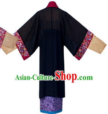 Chinese Song Dynasty Embroidered Historical Costume Traditional Ancient Hanfu Apparel BeiZi Top and Skirt for Young Lady