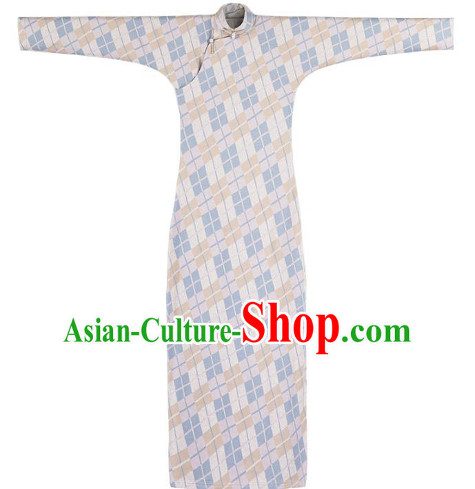 Chinese National Cheongsam Traditional Women Costume Classical Qipao Dress