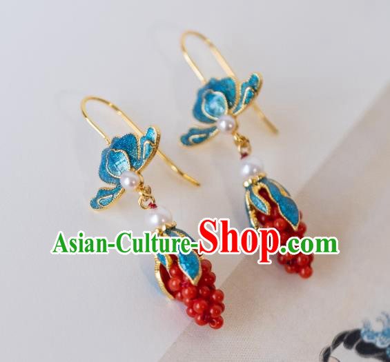 Qing dynasty earrings hot sale
