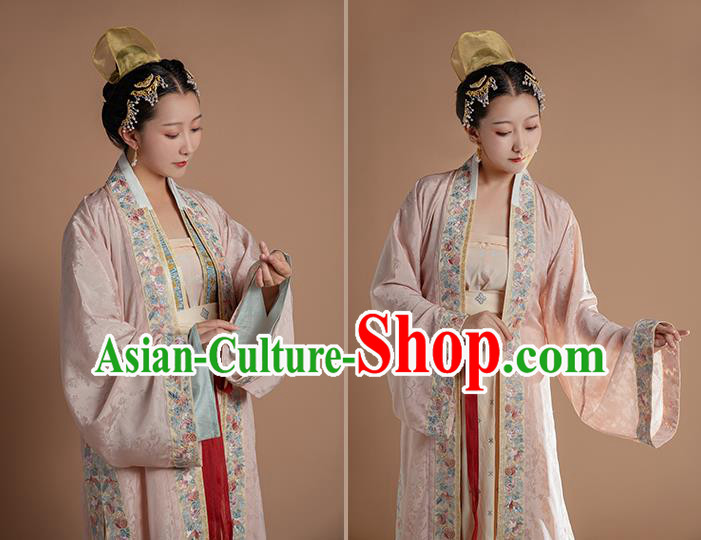 Ancient China Song Dynasty Historical Costumes Traditional Court Hanfu Imperial Consort Clothing