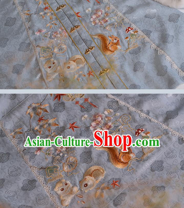 Traditional China Ming Dynasty Historical Clothing Ancient Palace Princess Hanfu Dress Complete Set