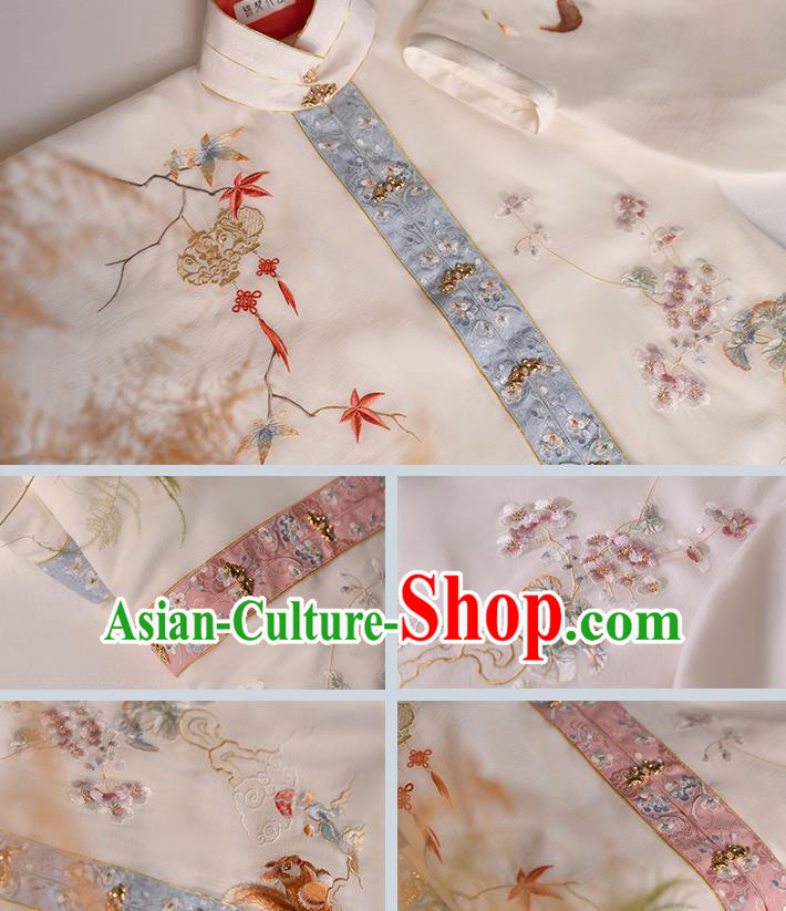 Traditional China Ming Dynasty Historical Clothing Ancient Palace Princess Hanfu Dress Complete Set