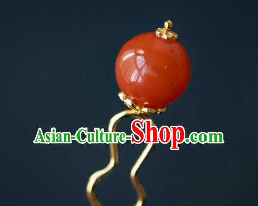 China Ancient Princess Little Hair Stick Hairpin Traditional Ming Dynasty Hair Accessories