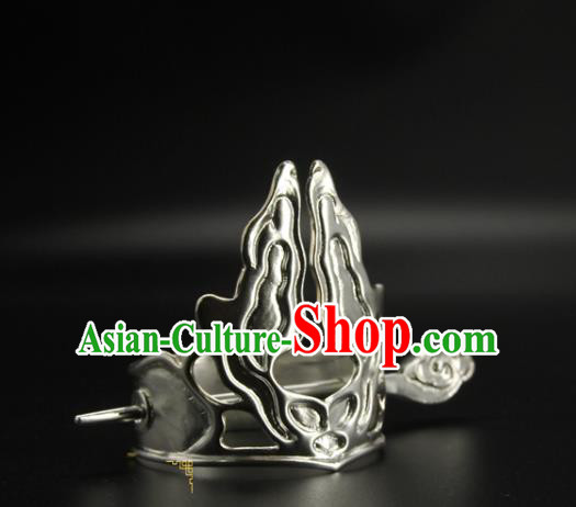 China Ancient Prince Hairdo Crown Handmade Tang Dynasty Swordsman Hair Accessories