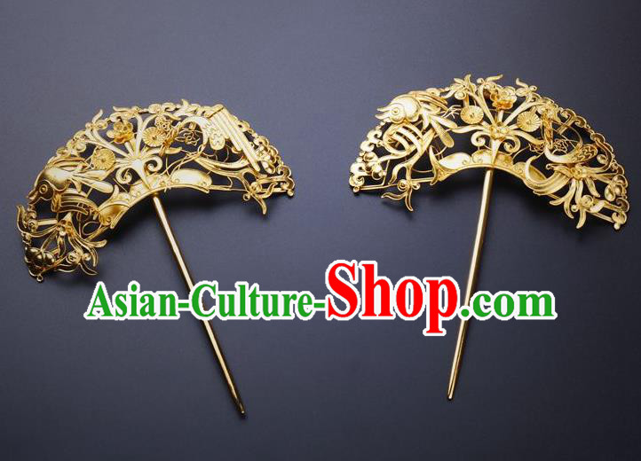 FRCOLOR Hairpin Chinese Hair Chopsticks Asian Hair Ornaments for