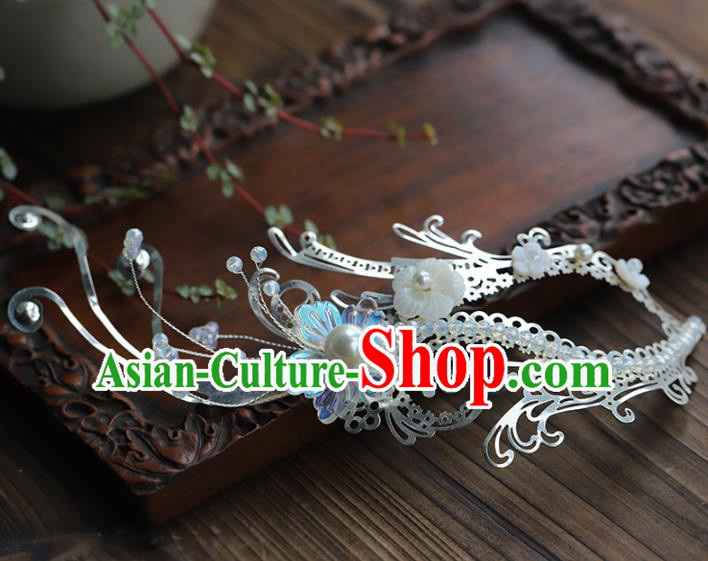Handmade Chinese Traditional Drama Accessories Ancient Female Swordsman Face Mask