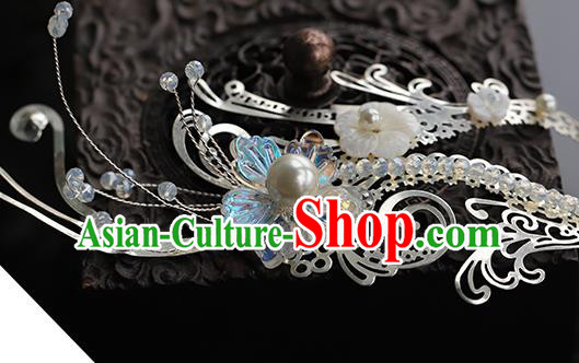 Handmade Chinese Traditional Drama Accessories Ancient Female Swordsman Face Mask