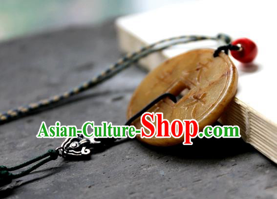 Handmade Traditional Waist Jewelry China National Jade Pendant Accessories