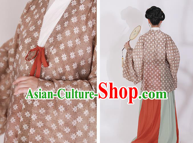 Ancient China Southern and Northern Dynasties Historical Costumes Traditional Jin Dynasty Court Woman Hanfu Clothing