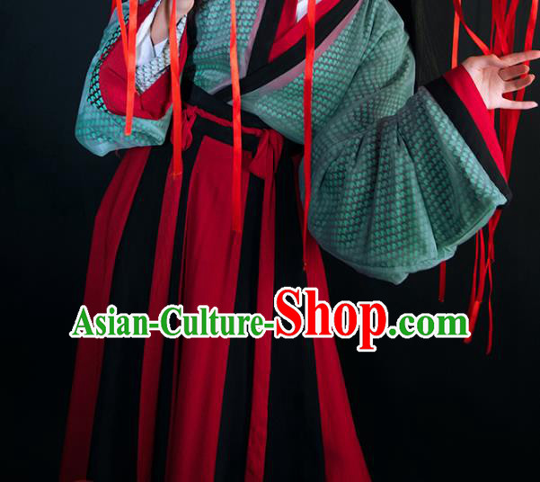 Ancient China Jin Dynasty Historical Costumes Traditional Court Lady Hanfu Dress Clothing