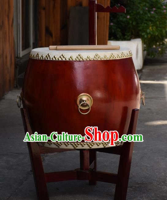 Chinese Traditional Beijing Opera Drum Lion Dance Cowhide Drum