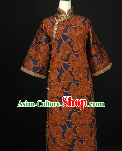 Chinese Traditional Cheongsam Costume Mandarin Qipao Dress for Women