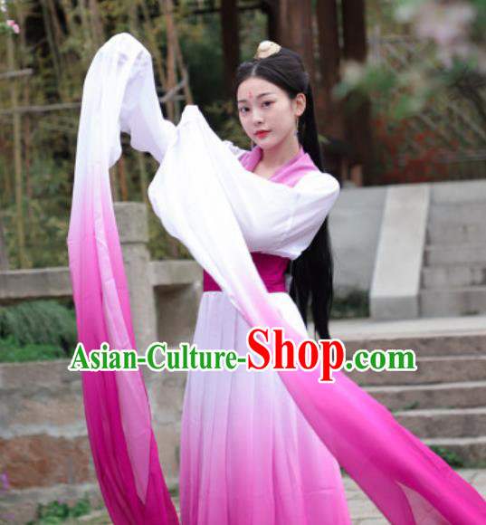 Traditional Chinese Classical Dance Hanfu Dress Ancient Drama Court Princess Costume for Women
