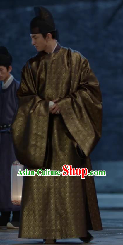 Traditional Chinese Drama Ancient Prince of Qi Clothing Royal Nirvana Song Dynasty Xiao Dingtang Costumes for Men