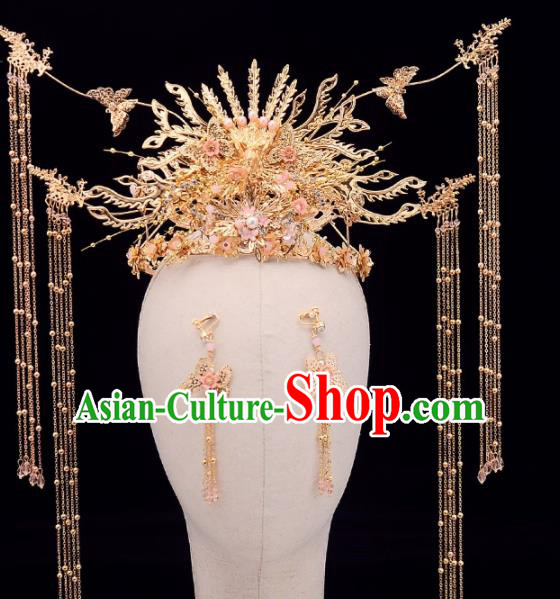 Traditional Chinese Wedding Phoenix Crown for Women