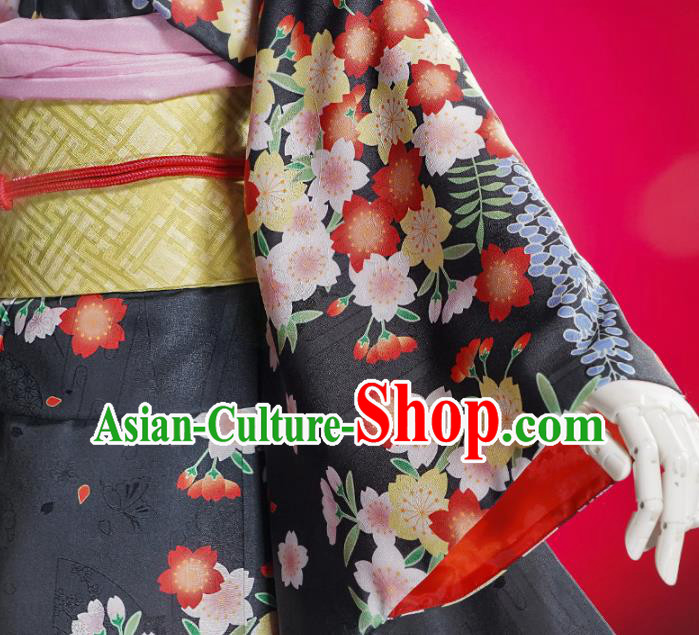 Japanese Traditional Cosplay Geisha Kimono Dress Japan Costumes for Women