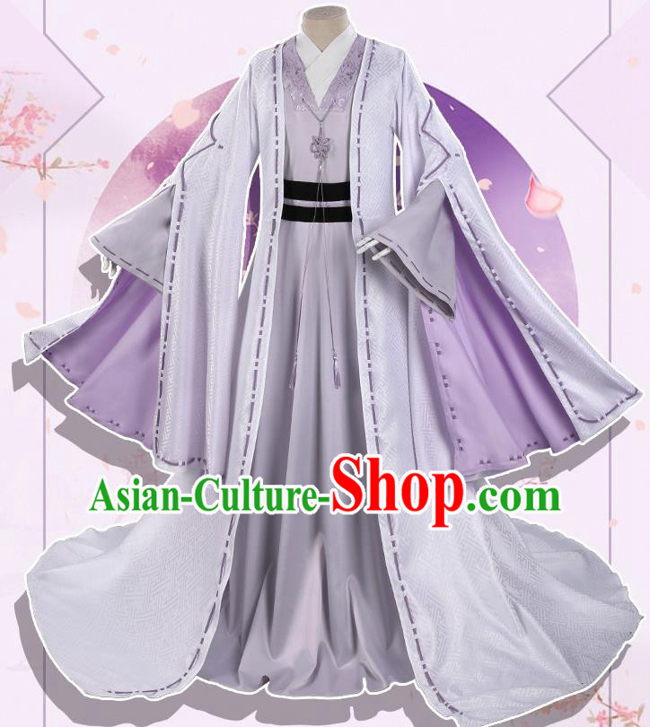Chinese Traditional Cosplay Kawaler Clothing Ancient Prince Swordsman Costumes for Men