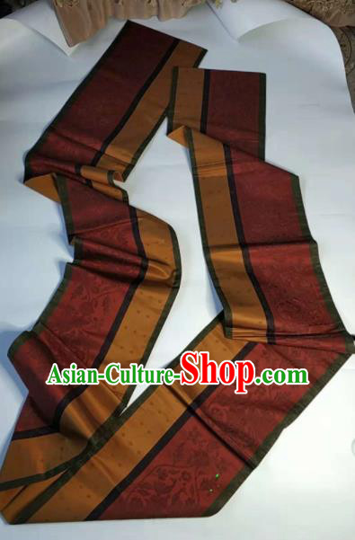 Japanese Geisha Classical Phoenix Pattern Brocade Kimono Belts Traditional Japan Yukata Waistband