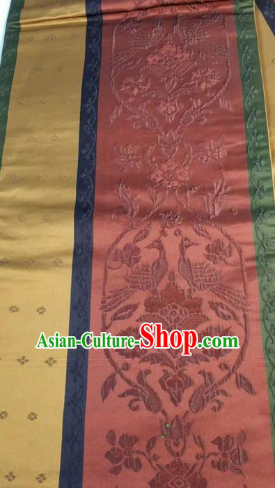 Japanese Geisha Classical Phoenix Pattern Brocade Kimono Belts Traditional Japan Yukata Waistband