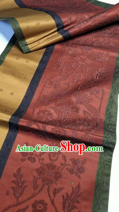 Japanese Geisha Classical Phoenix Pattern Brocade Kimono Belts Traditional Japan Yukata Waistband