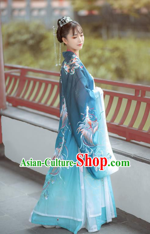 Chinese Traditional Tang Dynasty Infanta Hanfu Dress Ancient Royal Princess Costumes for Women