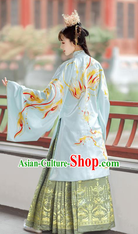Chinese Traditional Ming Dynasty Royal Infanta Hanfu Dress Ancient Palace Princess Costumes for Women