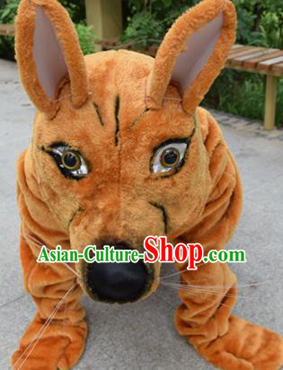 Cosplay Zodiac Dog Traditional Chinese New Year Stage Performance Costume Complete Set