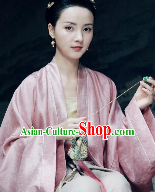 Chinese Ancient Song Dynasty Dauphine Zhang Nianzhi Drama Royal Nirvana Replica Costumes for Women